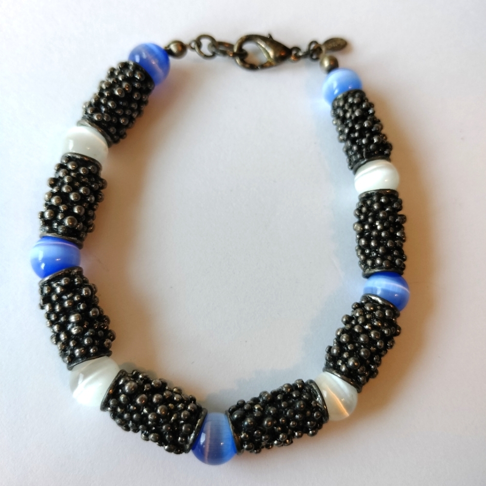 Vintage Premier Designs Caviar Bead Bracelet